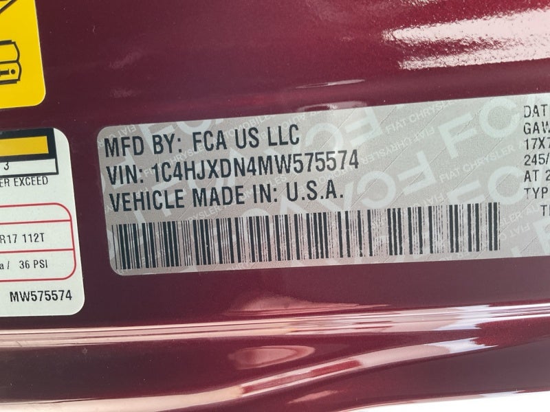 2021 Jeep Wrangler Unlimited Sport