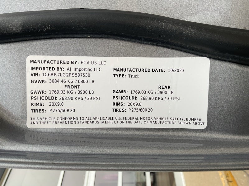 2023 RAM 1500 Classic SLT