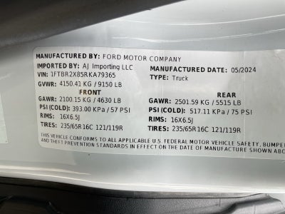 2024 Ford Transit Cargo Van NA