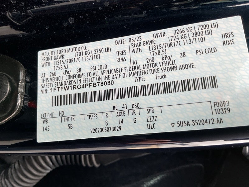 2023 Ford F-150 Raptor