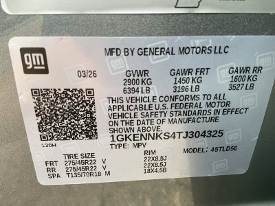 2026 GMC Acadia Elevation