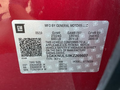 2019 GMC Acadia SLT