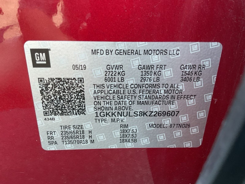 2019 GMC Acadia SLT