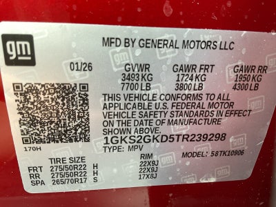 2026 GMC Yukon XL Elevation