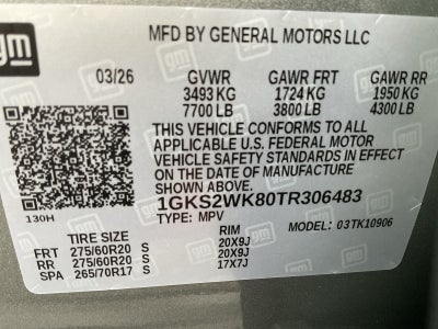 2026 GMC Yukon XL AT4 Ultimate