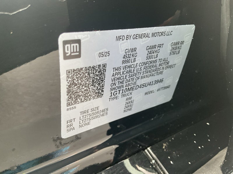 2025 GMC Sierra EV Extended Range Denali