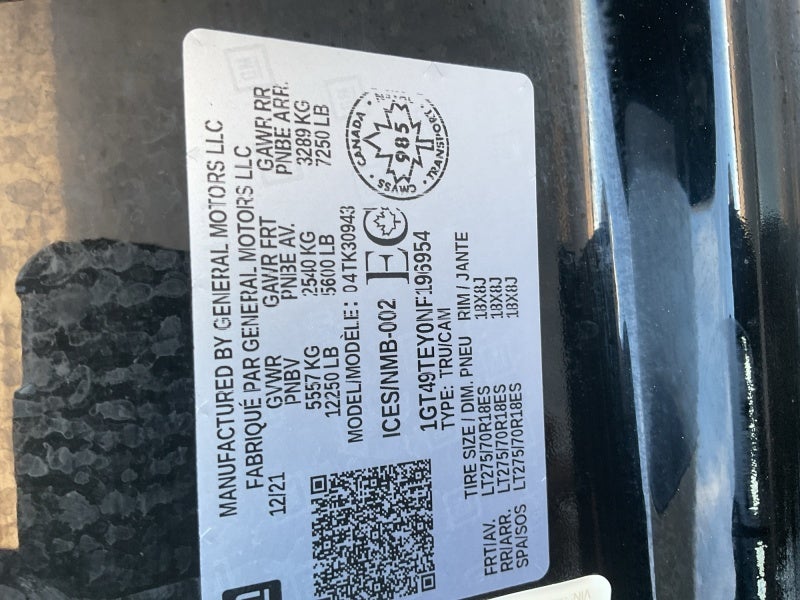 2022 GMC Sierra 3500 HD SLE