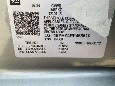 2024 GMC Sierra 3500 HD Denali Ultimate