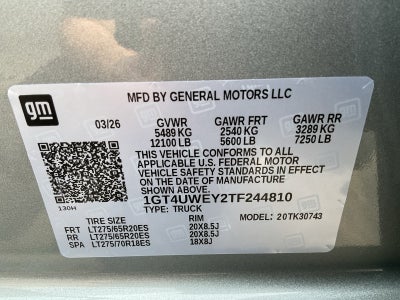 2026 GMC Sierra 3500 HD Denali