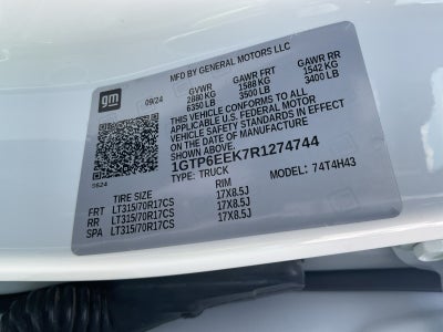 2024 GMC Canyon AT4X