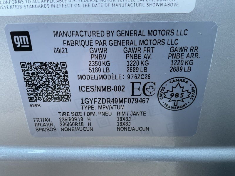 2021 Cadillac XT4 Premium Luxury