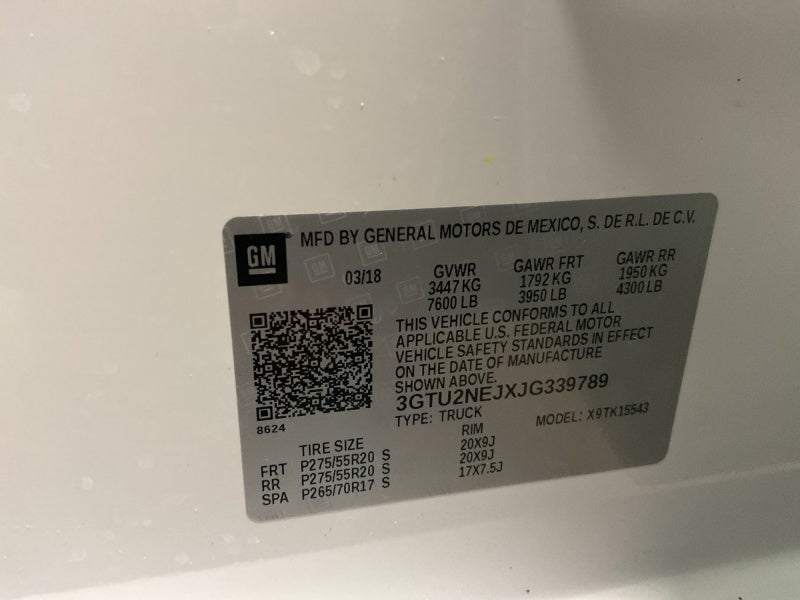 2018 GMC Sierra 1500 SLT