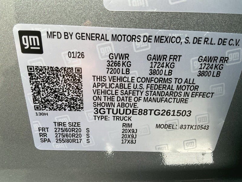 2026 GMC Sierra 1500 SLT