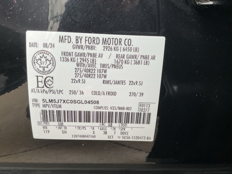 2025 Lincoln Aviator Reserve