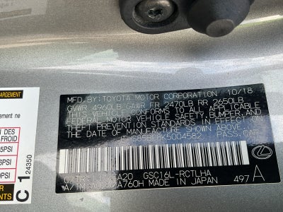 2019 Lexus RC RC 300