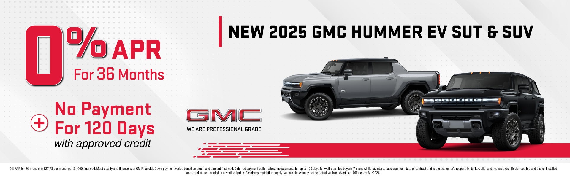 GMC OFFER
