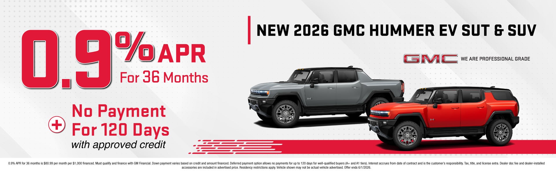 GMC OFFER