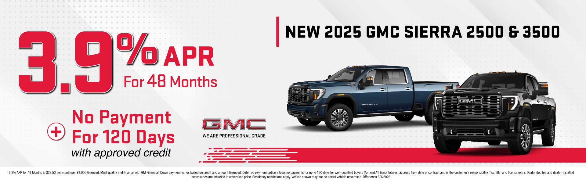GMC OFFER