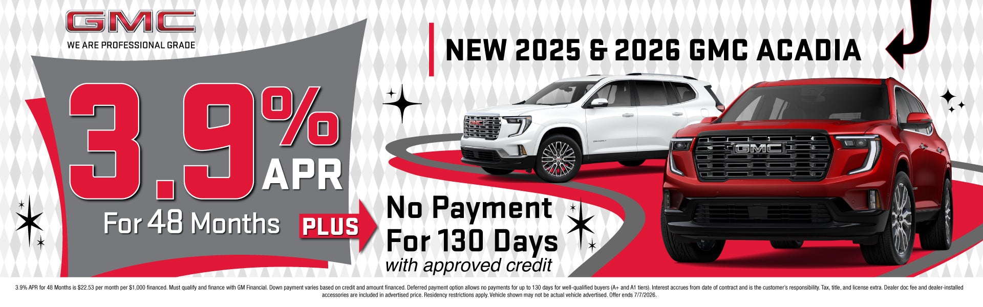 NEW 2025 & 2026 GMC ACADIA