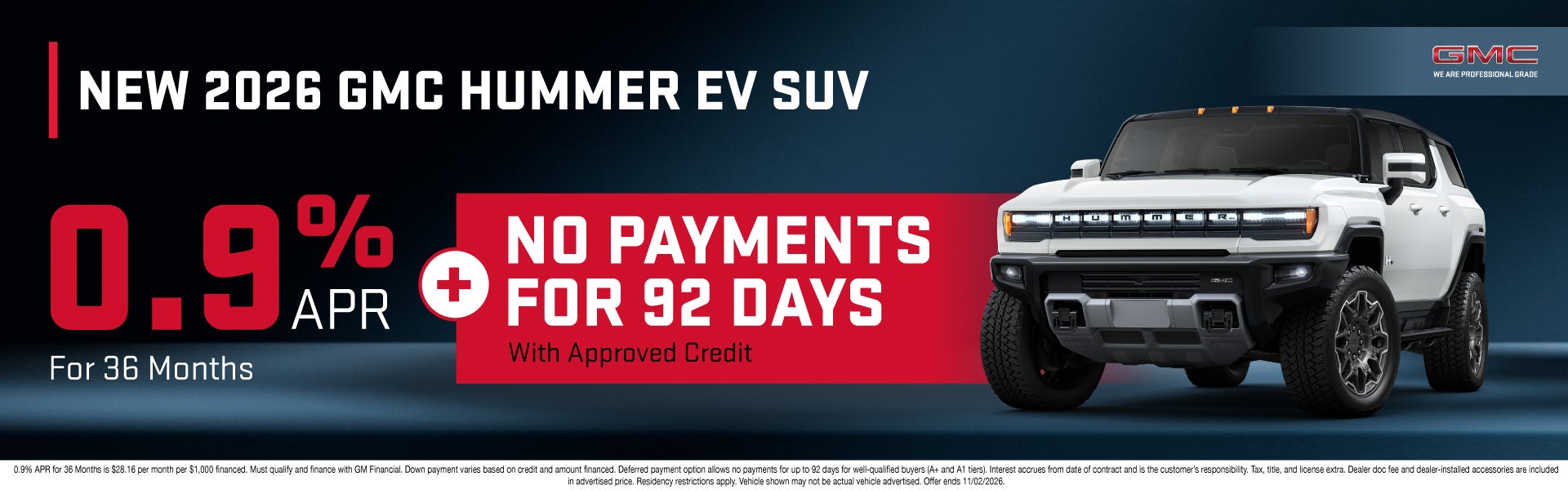 NEW 2026 GMC HUMMER EV SUV